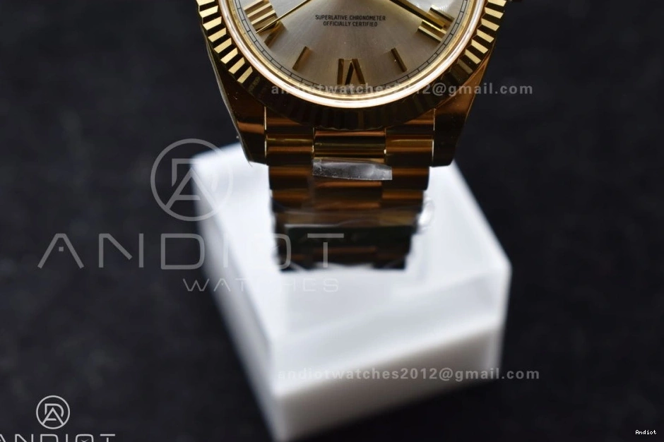 Edition 664 Date Effortless YG Silver Day Dial 228238 Best Roman Weight) President Bracelet 40 1:1 On ARF VR3255 (Gain 0706